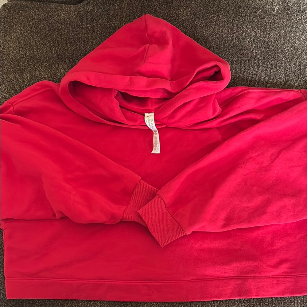 ALO Yoga Vibrant Red Pullover